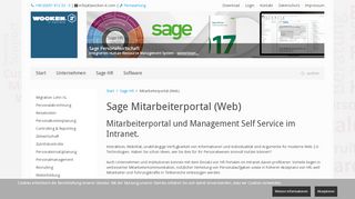 
                            3. Mitarbeiterportal Software Sage HR | Rakers Computer und Software