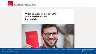 
                            5. Mitglied werden bei der SPD – Wie funktioniert ein Parteieintritt ...