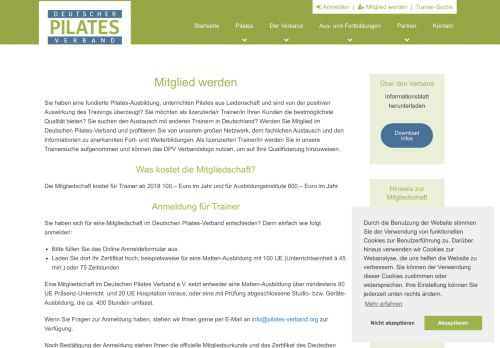 
                            4. Mitglied werden | Deutscher Pilates Verband e.V.