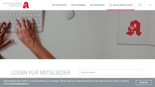 
                            11. Mitglieder Login - Apothekerverband Nordrhein e.V.