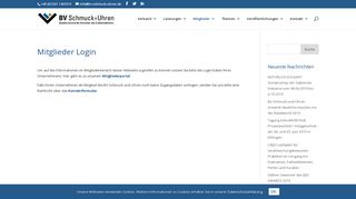 
                            5. Mitglieder Login - Bundesverband Schmuck und Uhren
