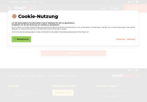 
                            1. Mitglieder-Login ?– SMARTGAINS.de