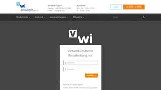 
                            1. Mitglieder - VWI Verband Deutscher Wirtschaftsingenieure e.V.