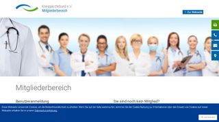 
                            7. Mitgliederbereich | Login | Kneippärztebund e.V.