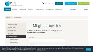 
                            1. Mitgliederbereich | PKDCure Deutschland - - PKD Familiäre ...