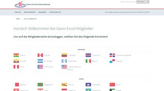 
                            1. Mitgliederseite - Gano Excel International