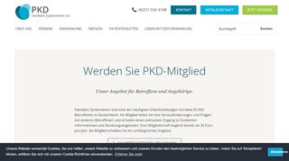 
                            2. Mitgliedschaft | PKDCure Deutschland - - PKD Familiäre Zystennieren ...