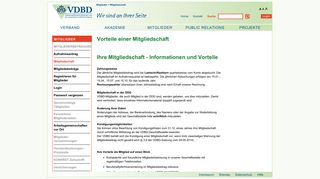 
                            12. Mitgliedschaft - VDBD - Verband der Diabetes-Beratungs- und ...