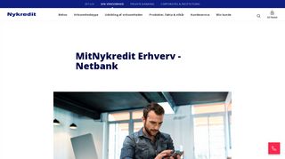 
                            2. MitNykredit Erhverv Netbank | Nykredit