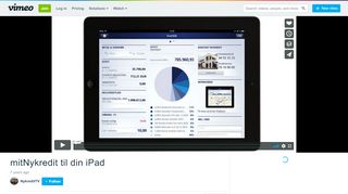 
                            10. mitNykredit til din iPad on Vimeo