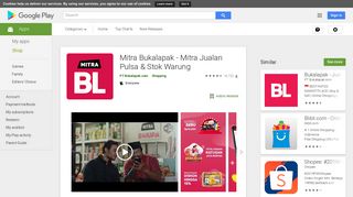 
                            4. Mitra Bukalapak - Warung Naik Kelas - Aplikasi di Google Play