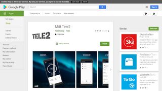 
                            9. Mitt Tele2 – Appar på Google Play