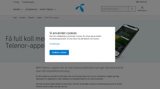 
                            3. Mitt Telenor - Få full koll med vår app - Telenor Privat