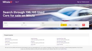 
                            8. Mitula Cars: Search Engine for Used Cars