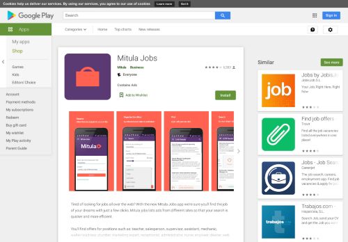 
                            5. Mitula Jobs - Apps on Google Play
