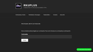 
                            4. MITV ACTIVACION – RKUPLUS