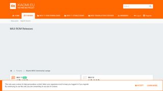 
                            9. MIUI ROM Releases | Xiaomi European Community