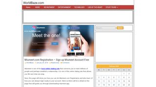 
                            7. Miumeet.com Registration - Sign up Miumeet Account Free ...