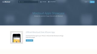 
                            4. Mixcloud Apps | Mixcloud