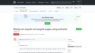 
                            4. Mixing non angular and angular pages using protractor · Issue #2614 ...