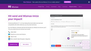 
                            12. Mixmax: Home