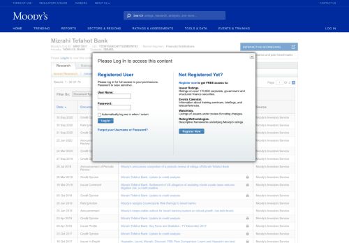 
                            9. Mizrahi Tefahot Bank Credit Rating - Moody's