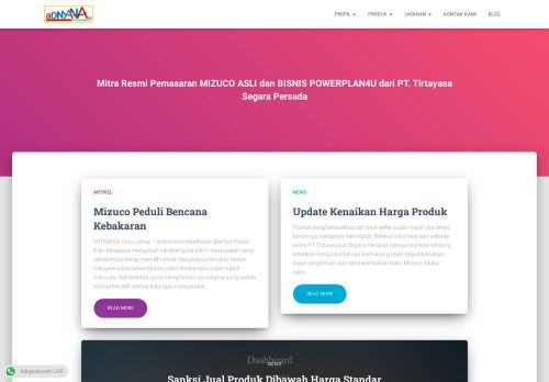 
                            3. MIZUCO|POWER BRAIN|POWERPLAN4U | PT Tirtayasa Segara ...