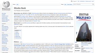 
                            8. Mizuho Bank - Wikipedia
