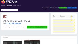 
                            13. MK Notifier für Model-Kartei – Holen Sie sich diese Erweiterung für ...