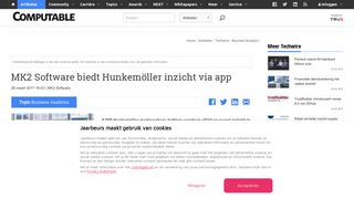 
                            11. MK2 Software biedt Hunkemöller inzicht via app | Computable.nl