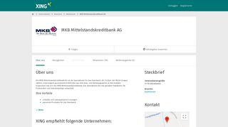 
                            4. MKB Mittelstandskreditbank AG als Arbeitgeber | XING Unternehmen