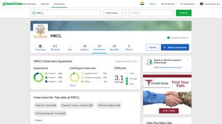 
                            10. MKCL Interview Questions | Glassdoor.co.in