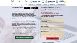 
                            6. MKN Kunden-Login