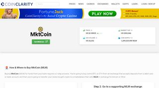 
                            9. MktCoin | Coin Clarity