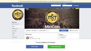 
                            13. MktCoin - Inicio | Facebook