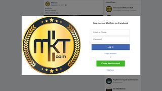 
                            10. MktCoin - #mktcoin link de entrada : office.mktcoin.org | Facebook