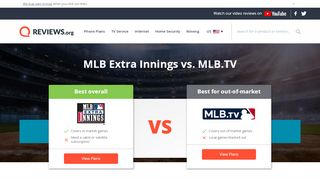 
                            12. MLB EXTRA INNINGS vs. MLB.TV — Which Is Better? - Reviews.org