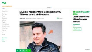 
                            12. MLG co-founder Mike Sepso joins 100 Thieves board of directors ...