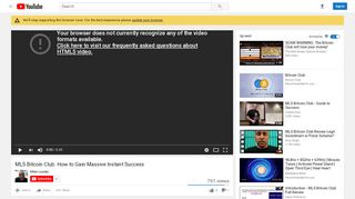 
                            5. MLS Bitcoin Club. How to Gain Massive Instant Success - YouTube