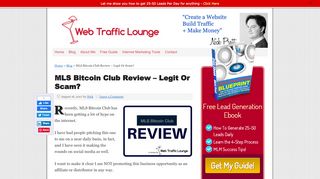 
                            10. MLS Bitcoin Club Review – Legit Or Scam? | Web Traffic Lounge