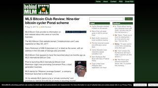 
                            9. MLS Bitcoin Club Review: Nine-tier bitcoin cycler Ponzi scheme