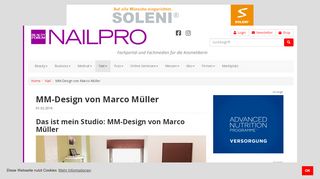 
                            11. MM-Design von Marco Müller: BEAUTY FORUM Germany