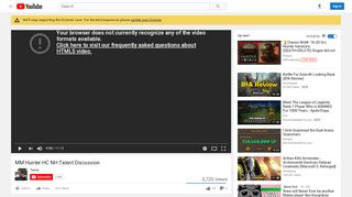 
                            8. MM Hunter HC NH Talent Discussion - YouTube