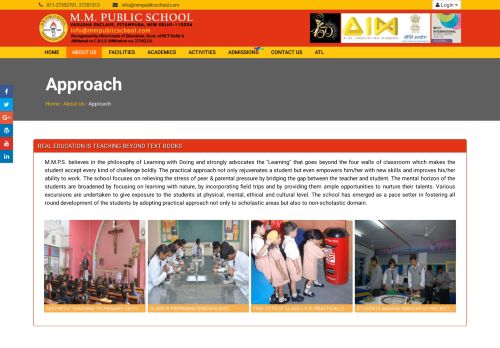 
                            6. MM Public School | Approach