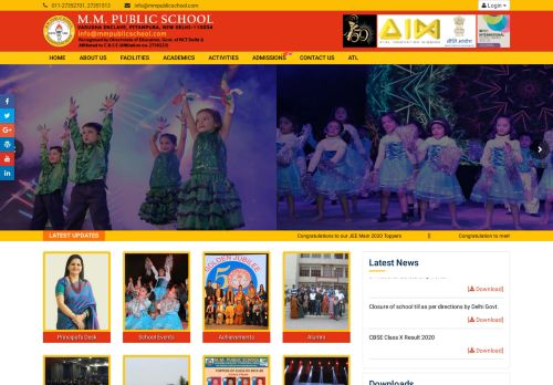 
                            3. M.M. Public School | Best School In Pitampura