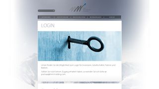 
                            6. MMI Immobilien Holding :: Login