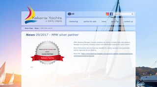 
                            12. MMK silver partner - Kekeris Yachts