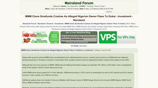 
                            8. MMM Clone Gmafunds Crashes As Alleged Nigerian Owner Flees To ...