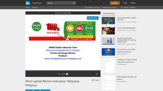 
                            10. Mmm global Bitcoin Indonesia, Malaysia, Philipina - SlideShare