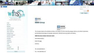
                            5. MMM Group – WFHSS – World Federation For Hospital Sterilisation ...